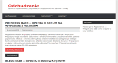 Desktop Screenshot of e-odchudzanie.com.pl